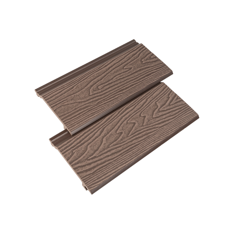 Tấm ốp tường ngoài trời ốp nổi 3D WPC Decking
